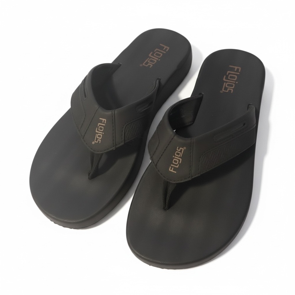 FLOJOS Men Flip Flop Memory Foam Comfort Sandal Thong US Size 8 Preowned